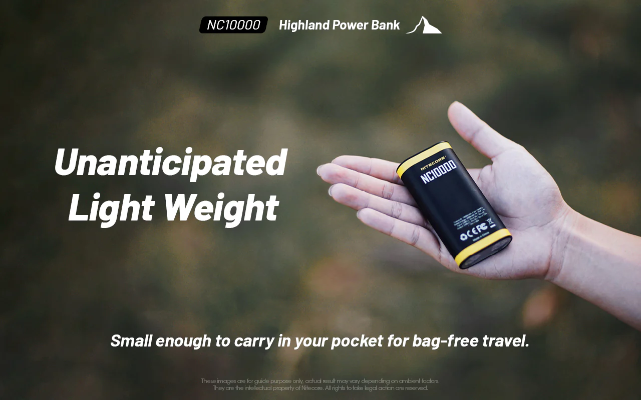 Nitecore NC10000 USB-C QC/PD 10000mAh Outdoor Power Bank - Image 2