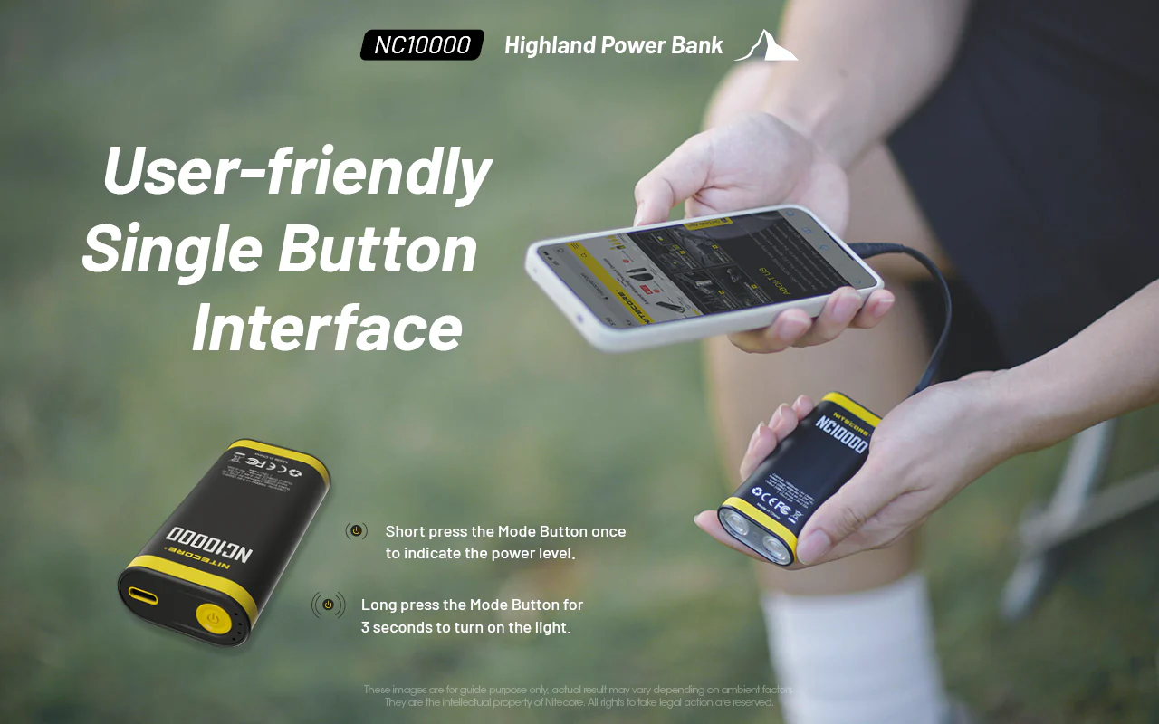 Nitecore NC10000 USB-C QC/PD 10000mAh Outdoor Power Bank - Image 4