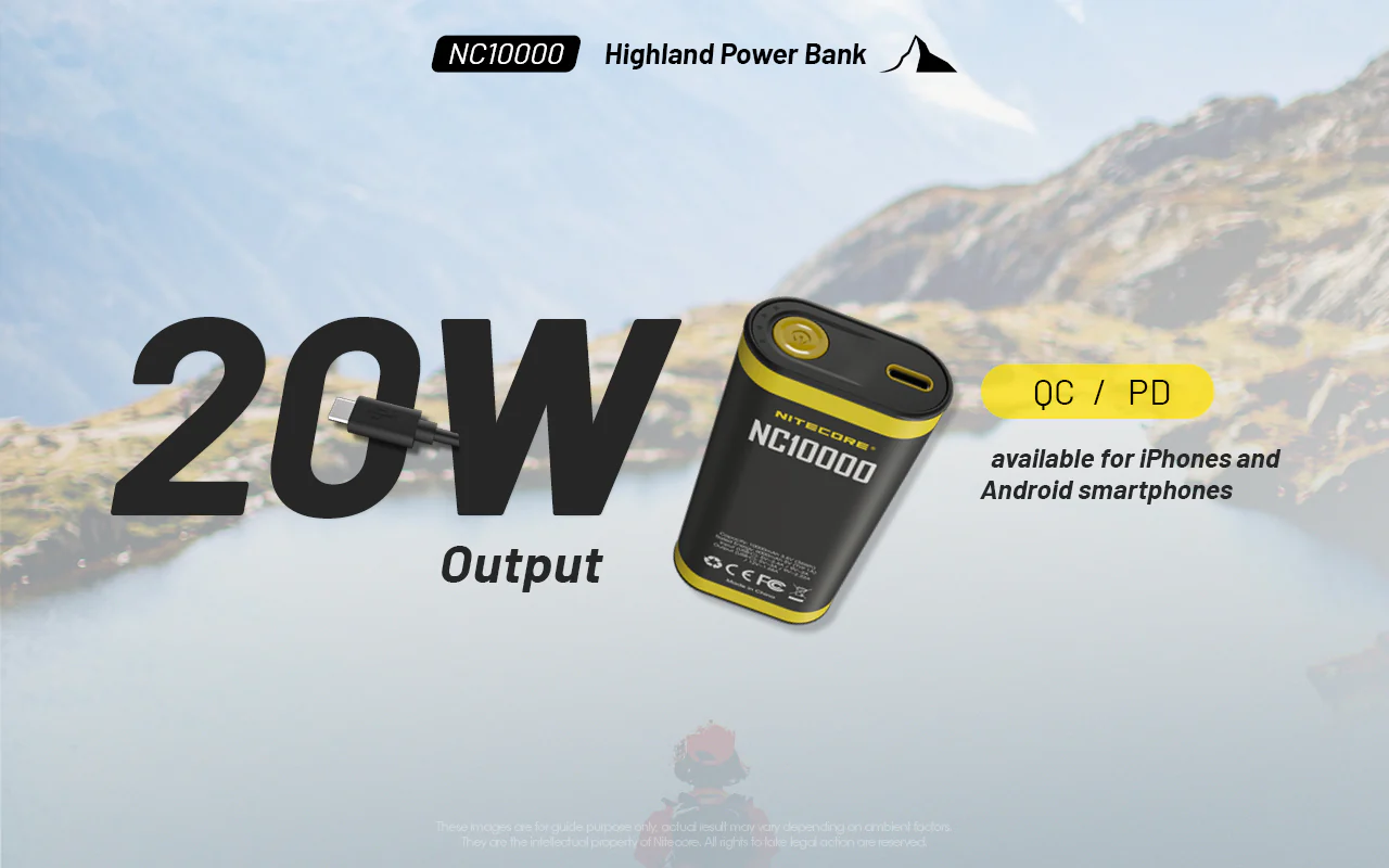 Nitecore NC10000 USB-C QC/PD 10000mAh Outdoor Power Bank - Image 6