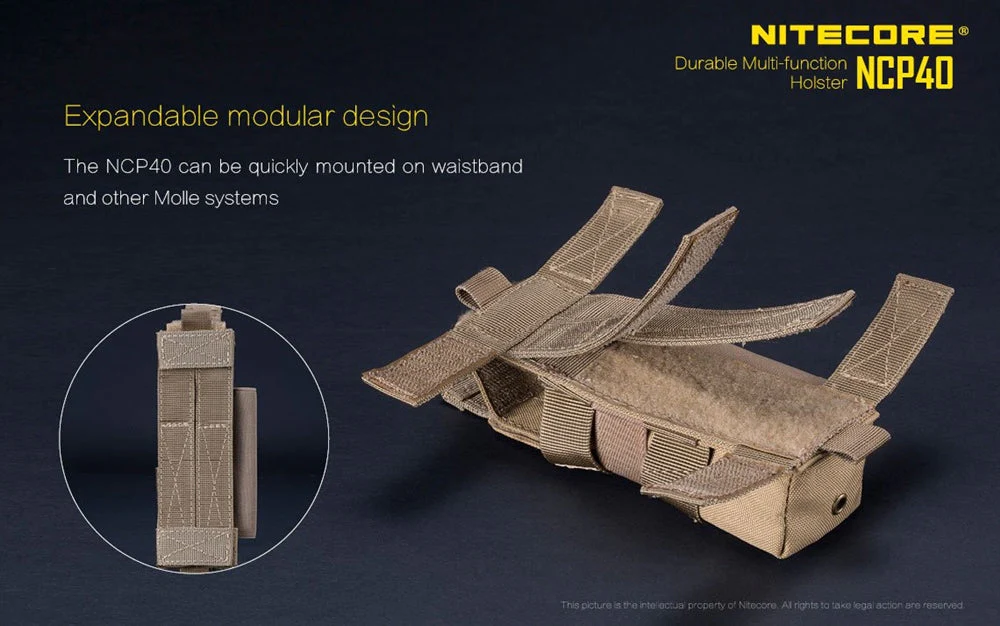 Nitecore NCP40 Holster for Nitecore Tactical Flashlight - Image 5