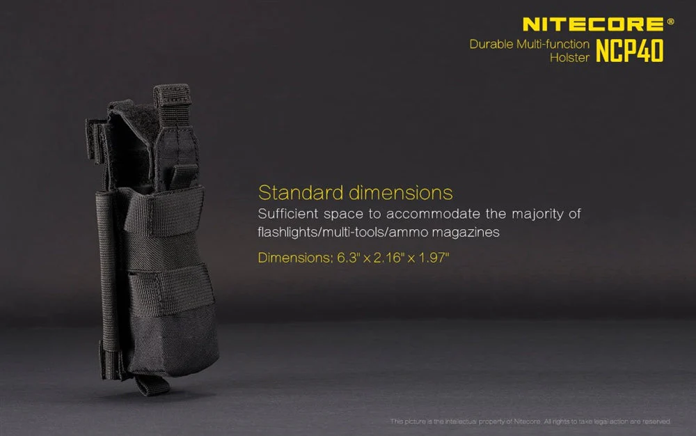 Nitecore NCP40 Holster for Nitecore Tactical Flashlight - Image 7