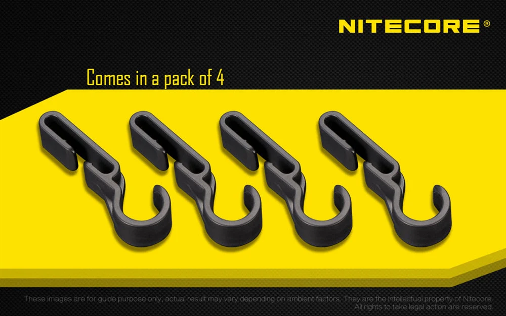 NHC10 Helmet/Hard Hat Clips for HC60 HC70 HC30 NU10 NU20 NU30 Headlamps - Image 3