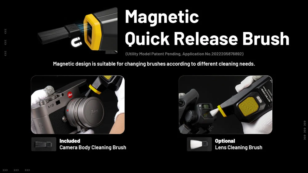 Nitecore NIA003 Lens Cleaning Brushes for BB2, BB21 and BB Mini - Image 3