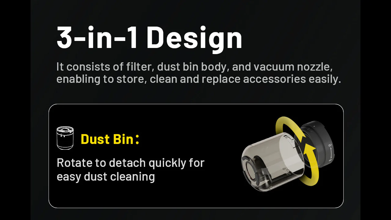Nitecore NIA007 Vacuum Extension Kit for BB nano - Image 4