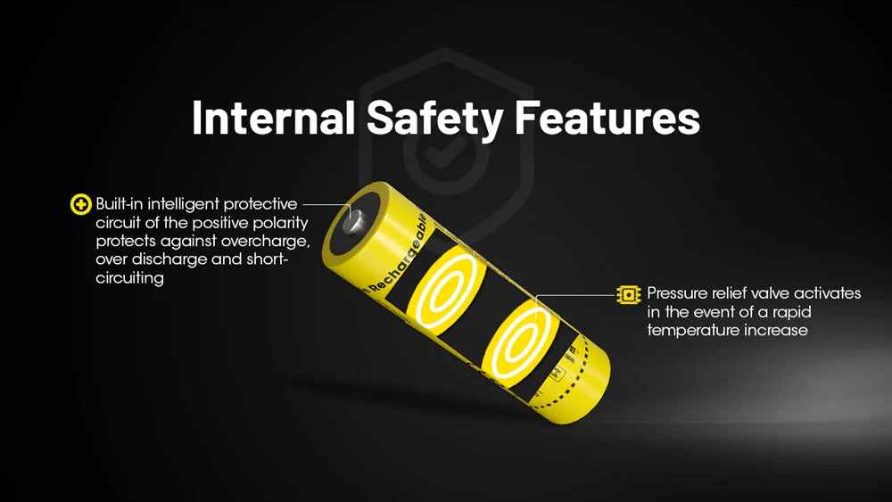 Nitecore NL2153HP 5300mAh Rechargeable 21700 Battery - Image 6