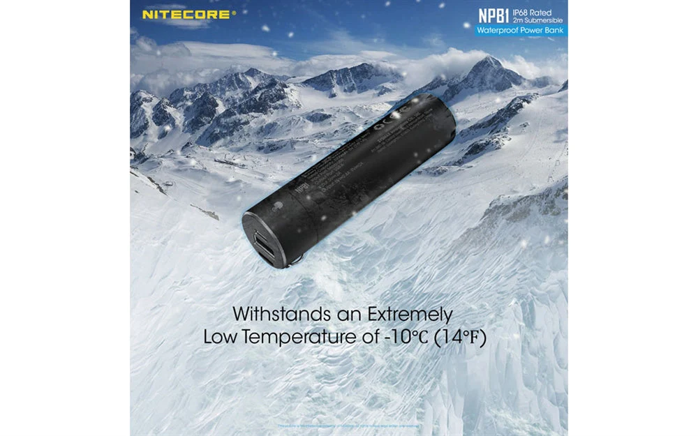 Nitecore NPB1 5000mAh Waterproof Power Bank - Image 9