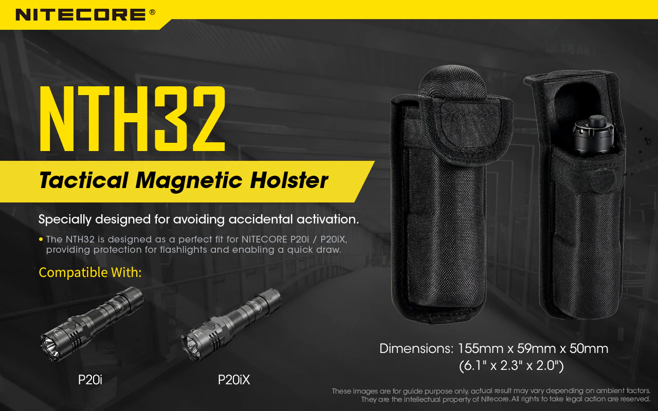 Nitecore NTH32 Hard Shell Flashlight Holster - Image 2
