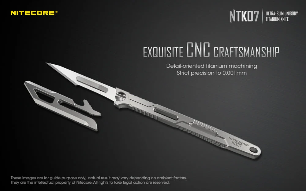 Nitecore NTK07 Titanium Knife - Image 3