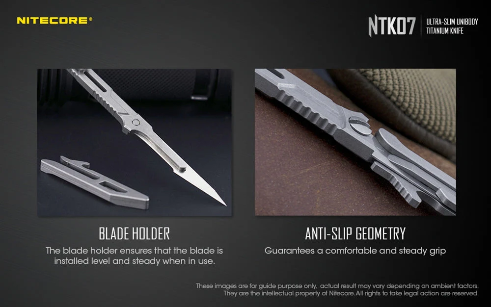 Nitecore NTK07 Titanium Knife - Image 5