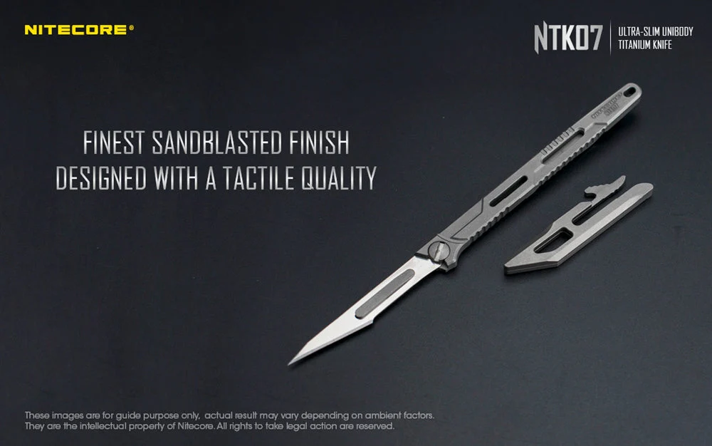 Nitecore NTK07 Titanium Knife - Image 6