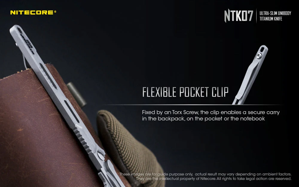 Nitecore NTK07 Titanium Knife - Image 8