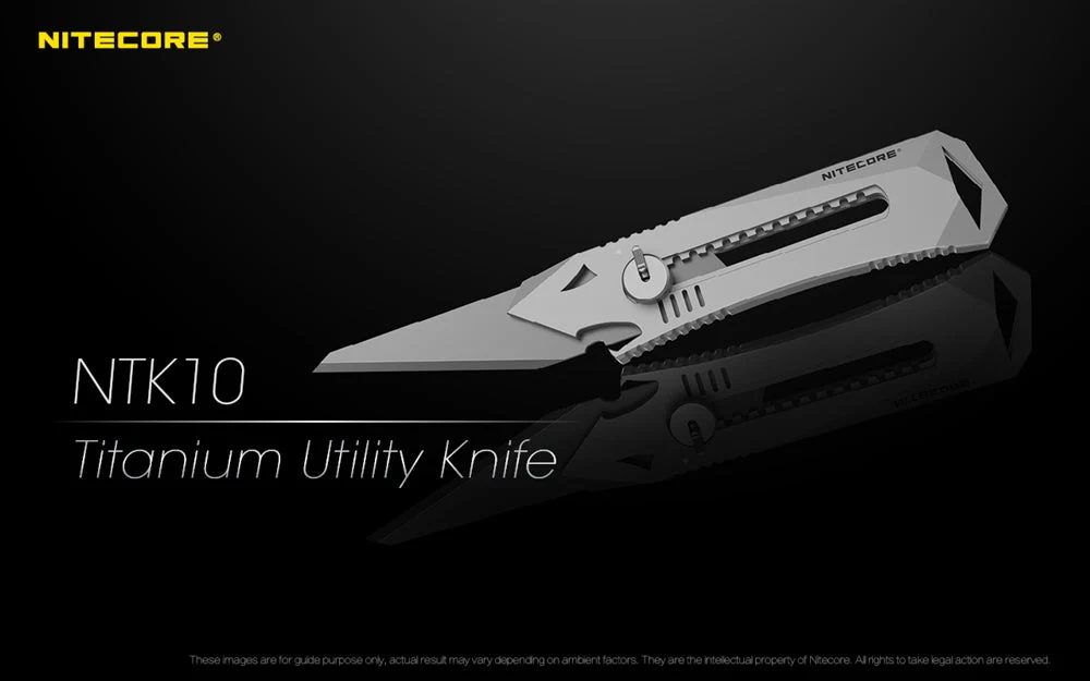 Nitecore NTK10 Titanium Utility Knife - Image 2