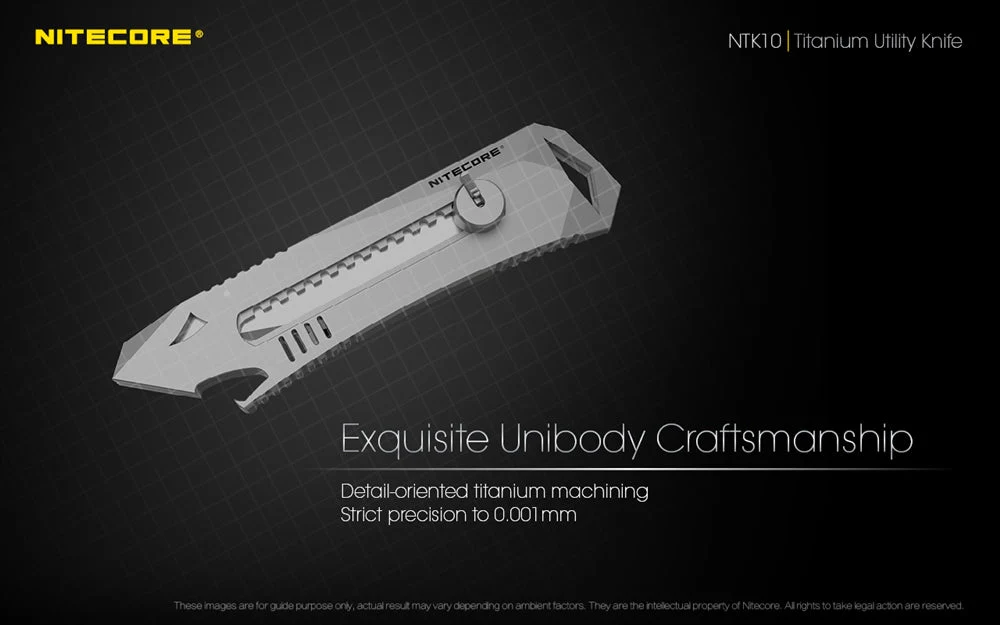 Nitecore NTK10 Titanium Utility Knife - Image 3