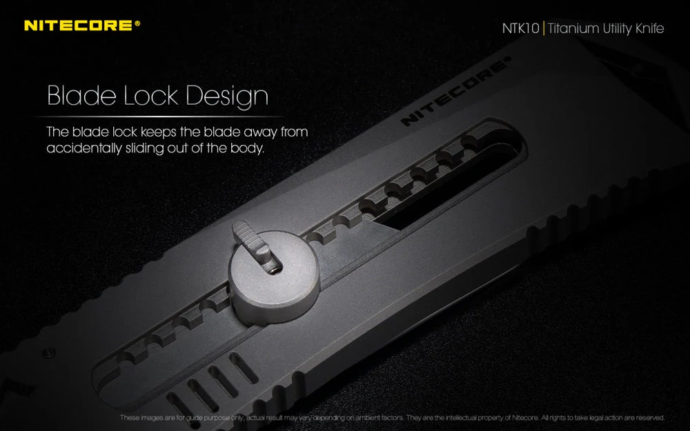 Nitecore NTK10 Titanium Utility Knife - Image 6