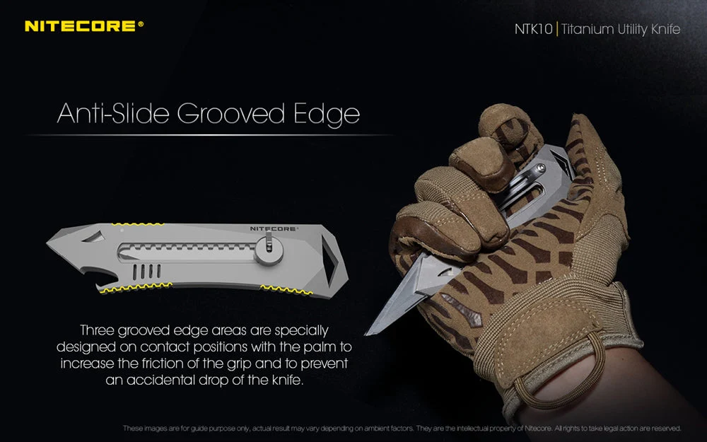 Nitecore NTK10 Titanium Utility Knife - Image 9