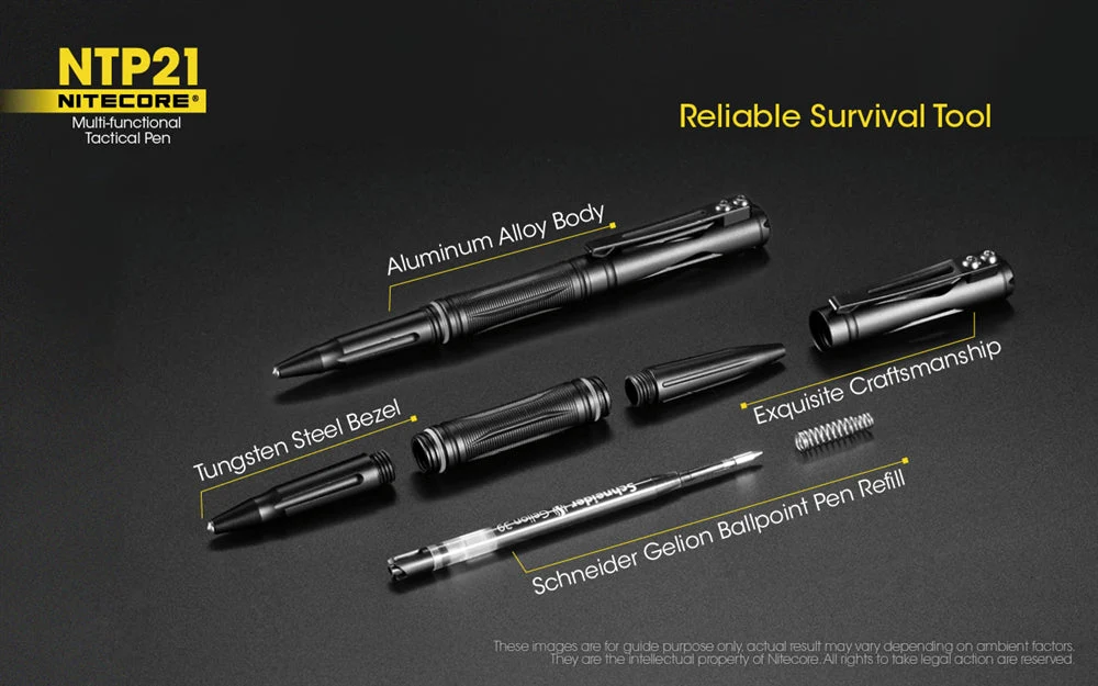 Nitecore NTP21 Multi-functional Premium Tactical Pen - Image 11