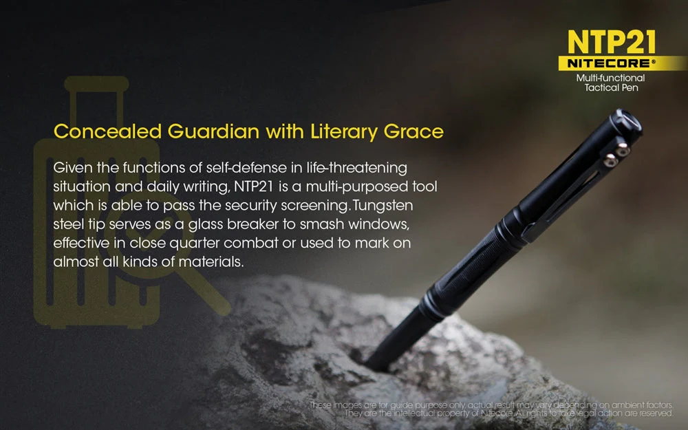 Nitecore NTP21 Multi-functional Premium Tactical Pen - Image 2