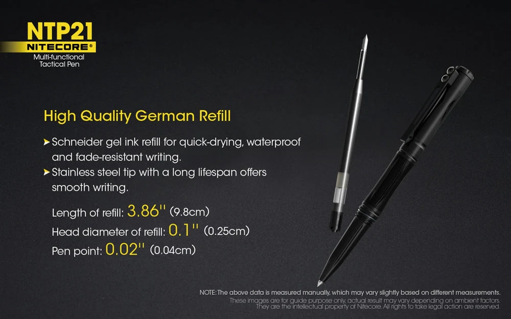 Nitecore NTP21 Multi-functional Premium Tactical Pen - Image 8