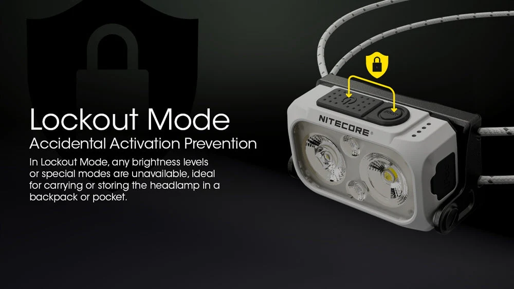 NITECORE NU21 360 Lumen Ultralight Rechargeable Headlamp - Image 12