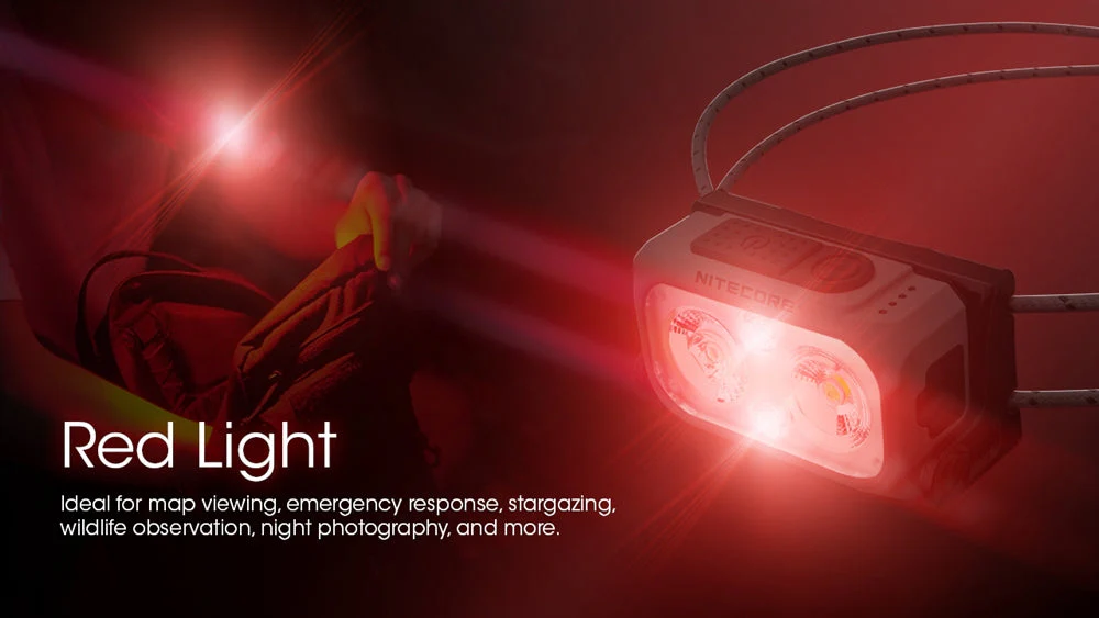 NITECORE NU21 360 Lumen Ultralight Rechargeable Headlamp - Image 9