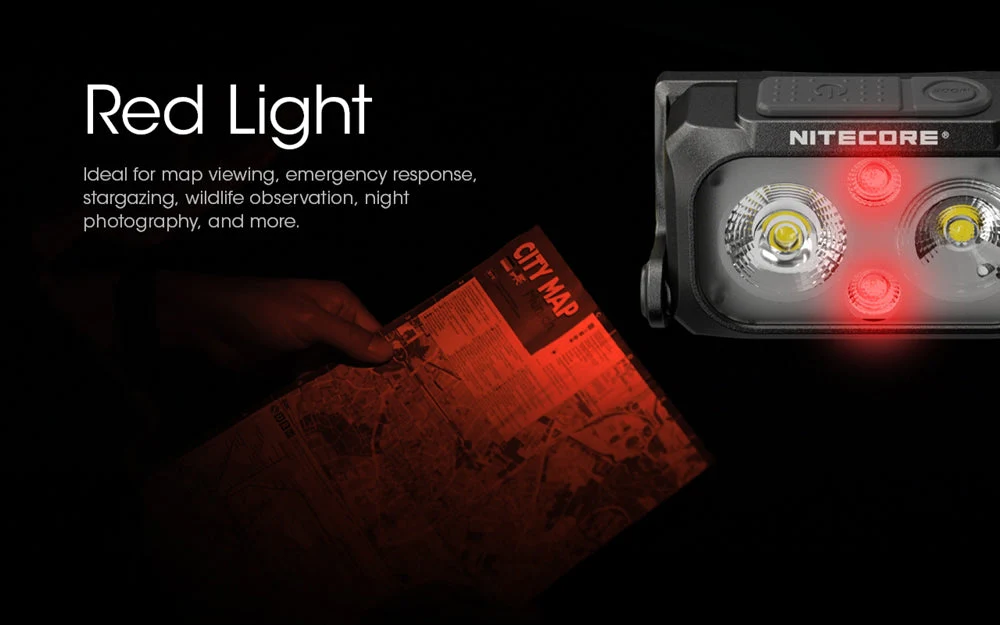 NITECORE NU25 400 Lumens Ultralight Rechargeable Headlamp - Image 6