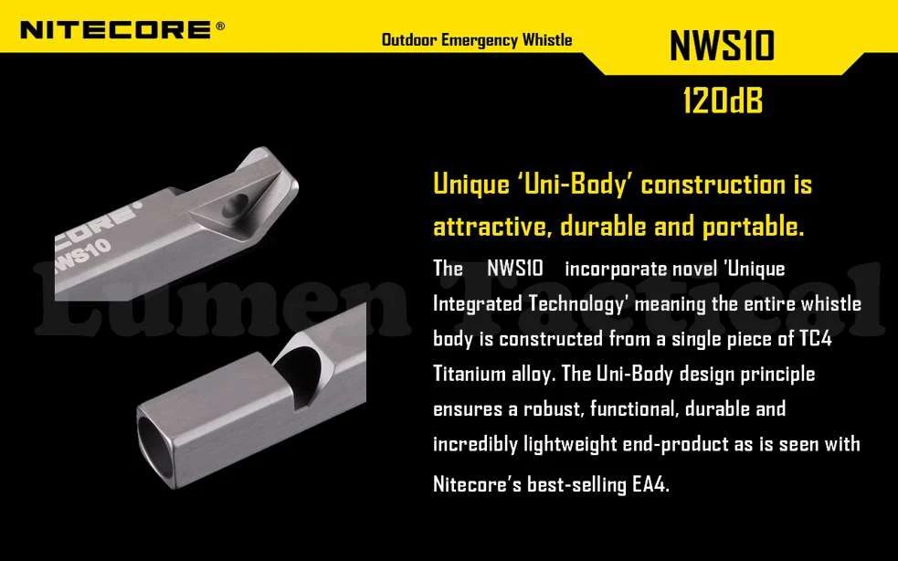 Nitecore NWS10 Emergency Whistle - Image 3