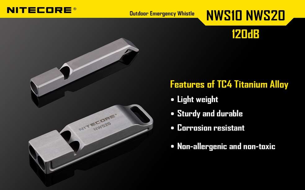 Nitecore NWS10 Emergency Whistle - Image 4