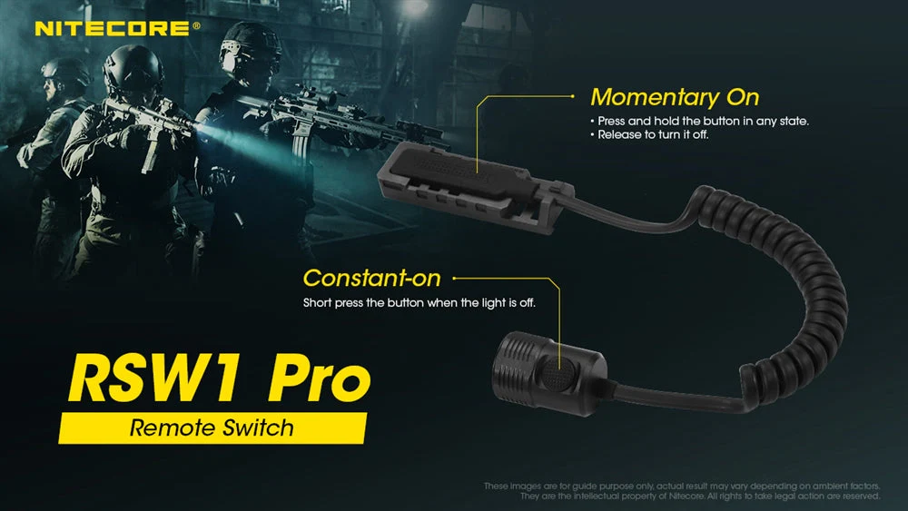 Nitecore RSW1 Pro Pressure Switch for MH12 Pro and MH25 Pro - Image 2