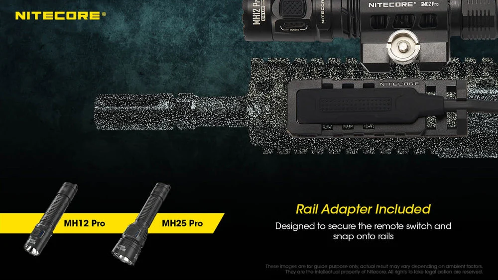 Nitecore RSW1 Pro Pressure Switch for MH12 Pro and MH25 Pro - Image 3