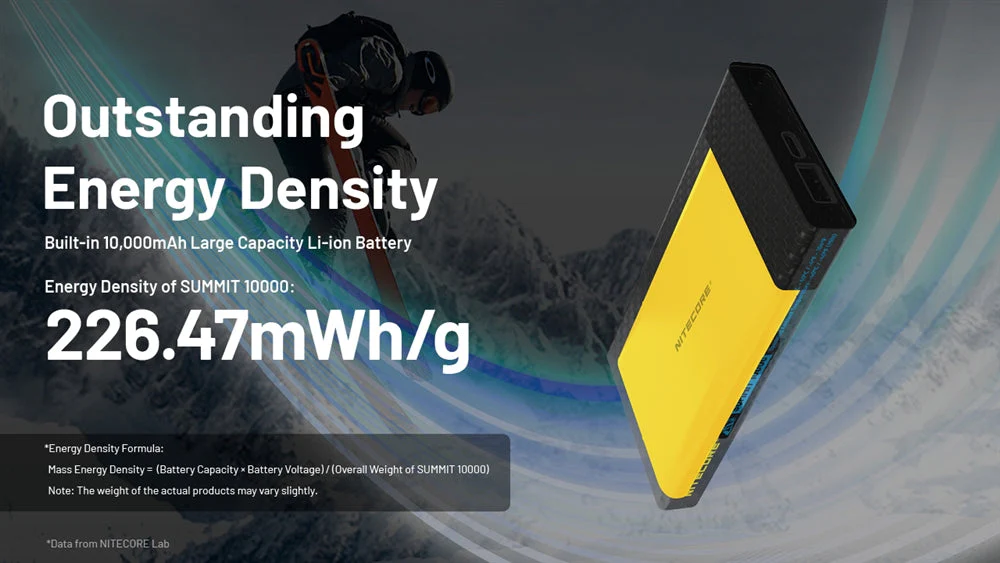 NITECORE Summit 10000 10,000mAh Power Bank for Low Temperatures - Image 9