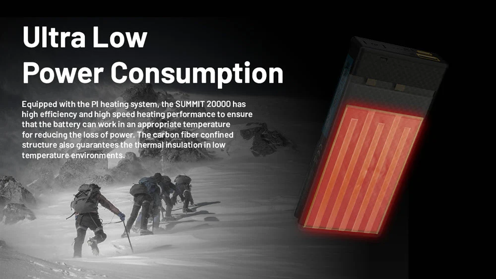 NITECORE Summit 20000 Power Bank, 20,000mAh for Low Temperature - Image 3