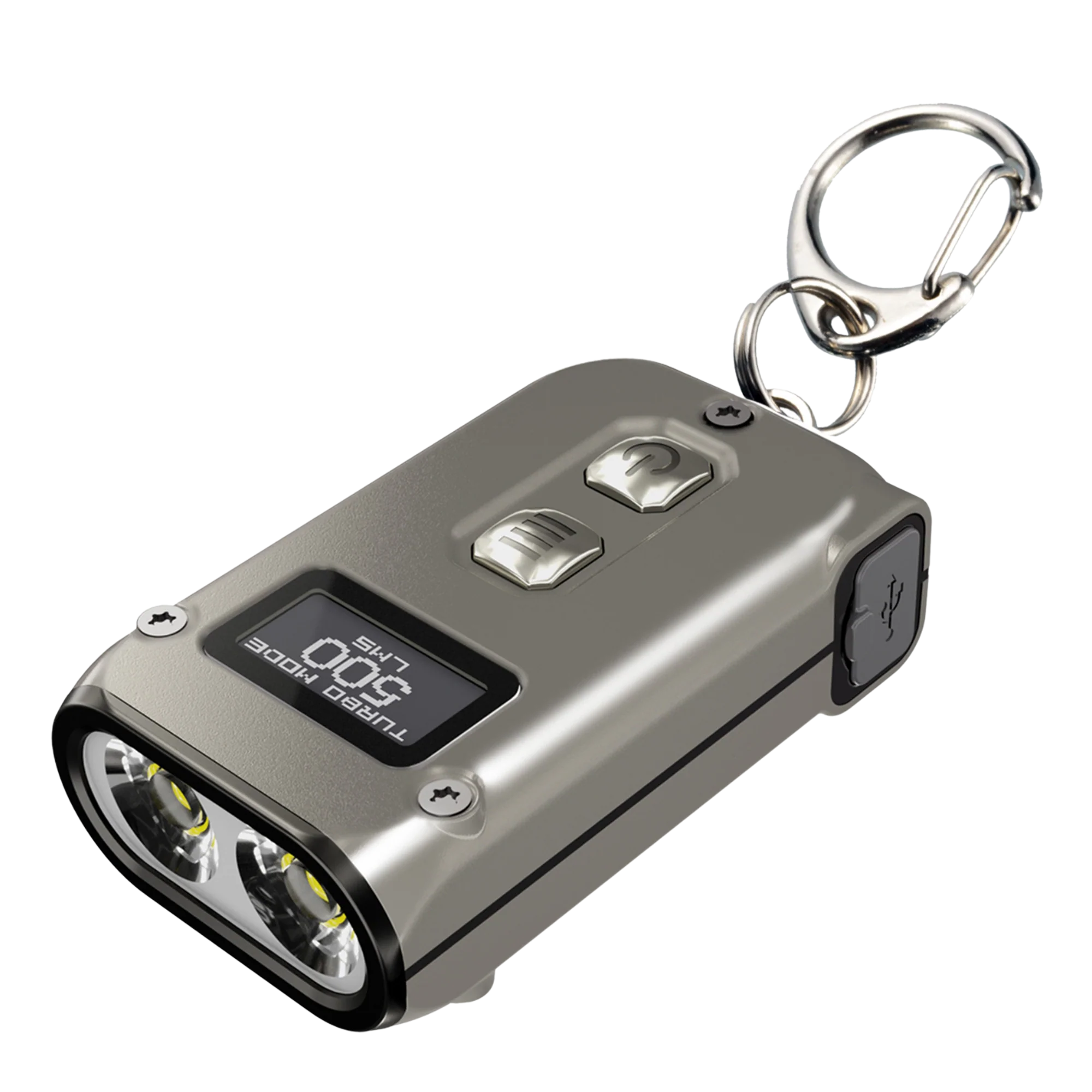 Nitecore TINI 2 500 Lumen USB-C Rechargeable Keychain Flashlight - Image 3