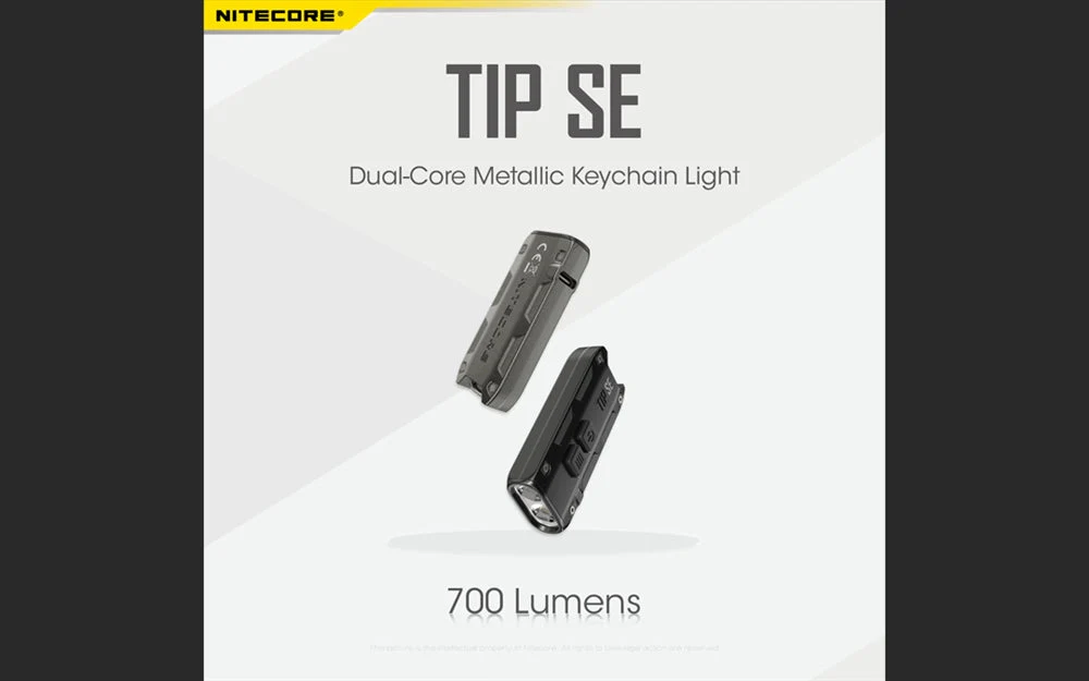 Nitecore TIP SE 700 Lumen Rechargeable Keychain EDC Flashlight - Image 4