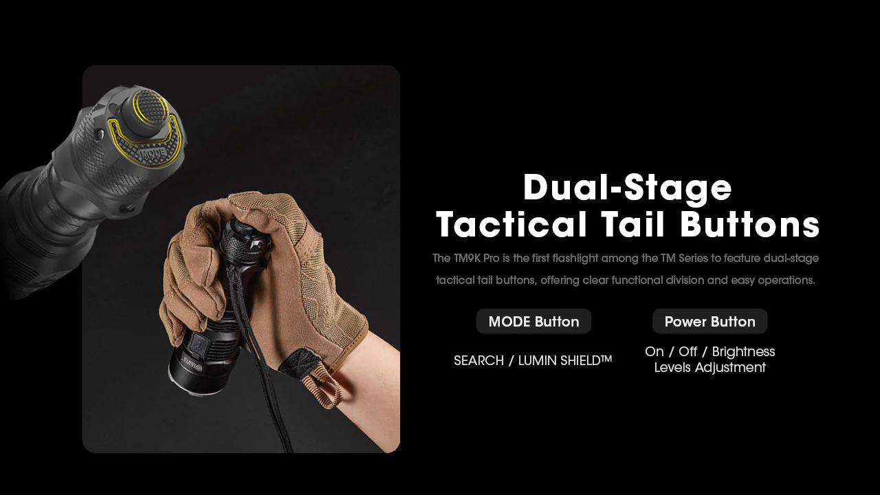 Nitecore TM9K Pro 9900 Lumen Fast Charging USB-C Flashlight - Image 4
