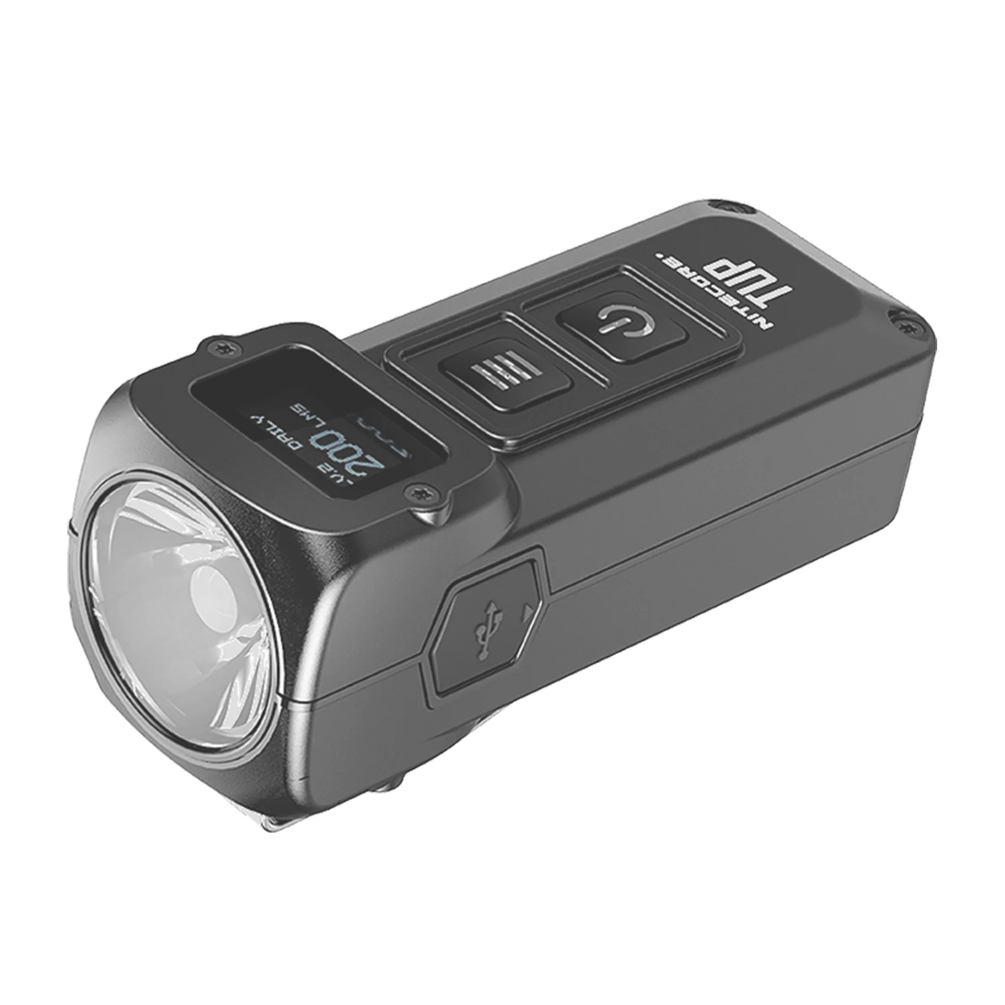 Nitecore TUP 1000 Lumen Rechargeable EDC Flashlight, Digital Display - Image 3