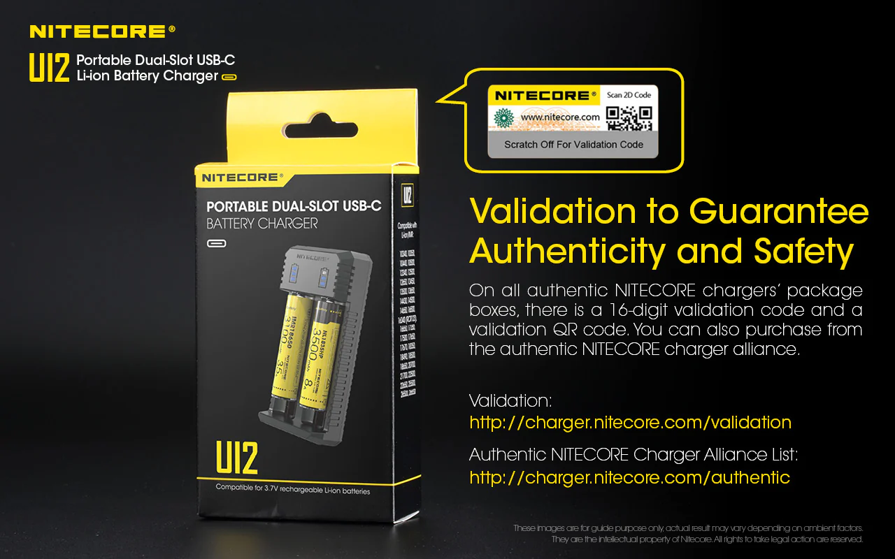 Nitecore UI2 Dual-Slot USB-C Charger, for 18650, 21700, 18350, 20700 Batteries - Image 13
