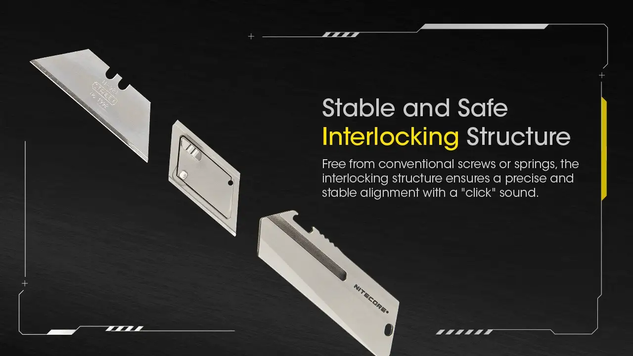 Nitecore NTK09 Titanium Utility EDC Knife - Image 3