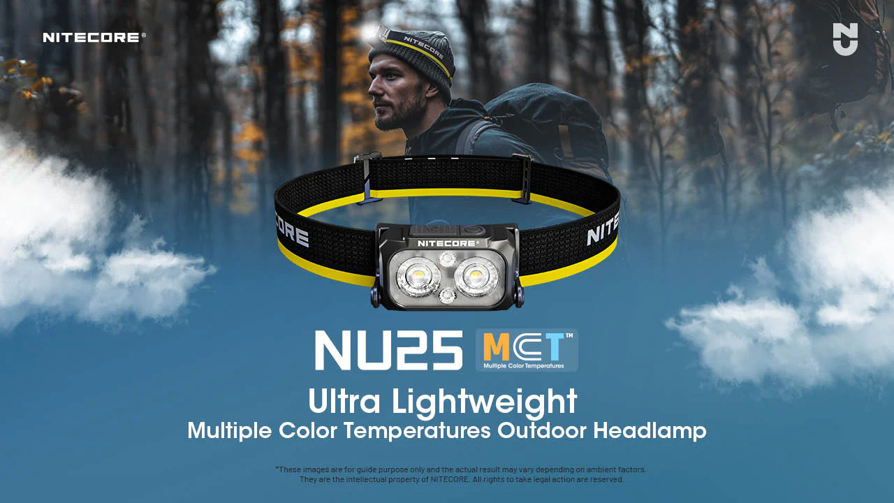 Nitecore NU25 MCT Headlamp with NB Air Power Bank - Image 2