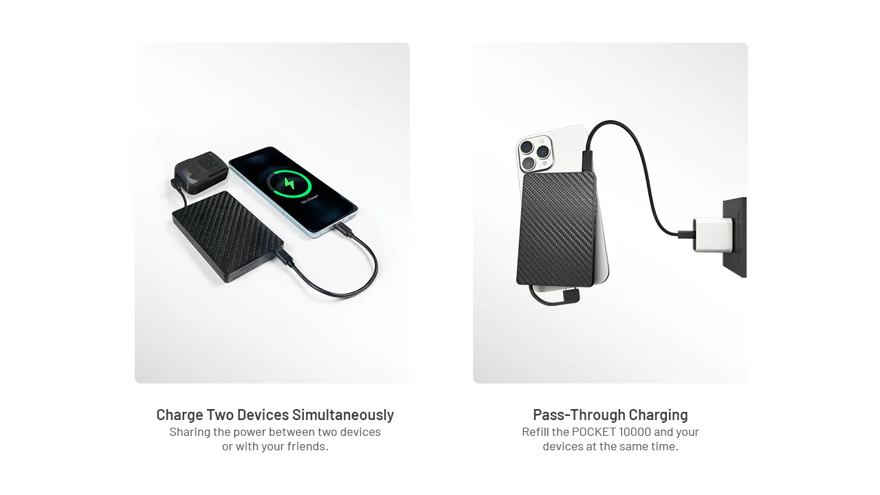 Nitecore Pocket 10000 USB-C Power Bank with Built-In Cable - Image 8