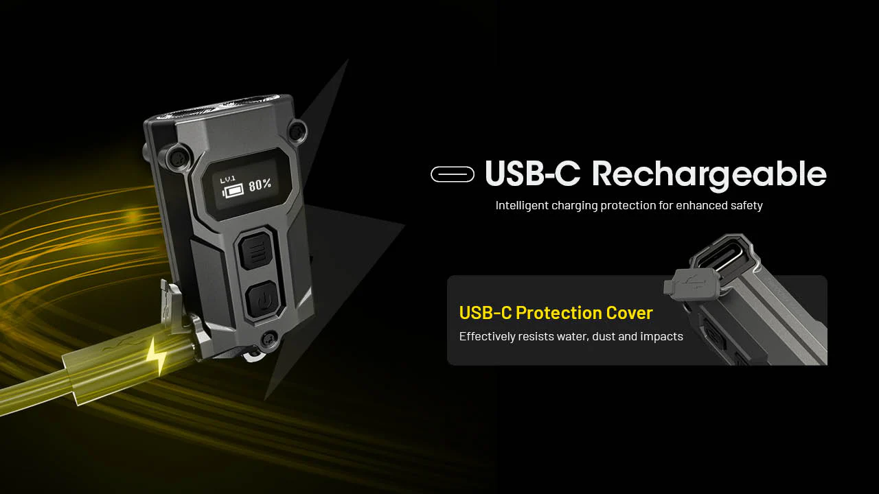 Nitecore TINI 3 600 Lumen Multi-Color Rechargeable Keychain Flashlight - Image 14