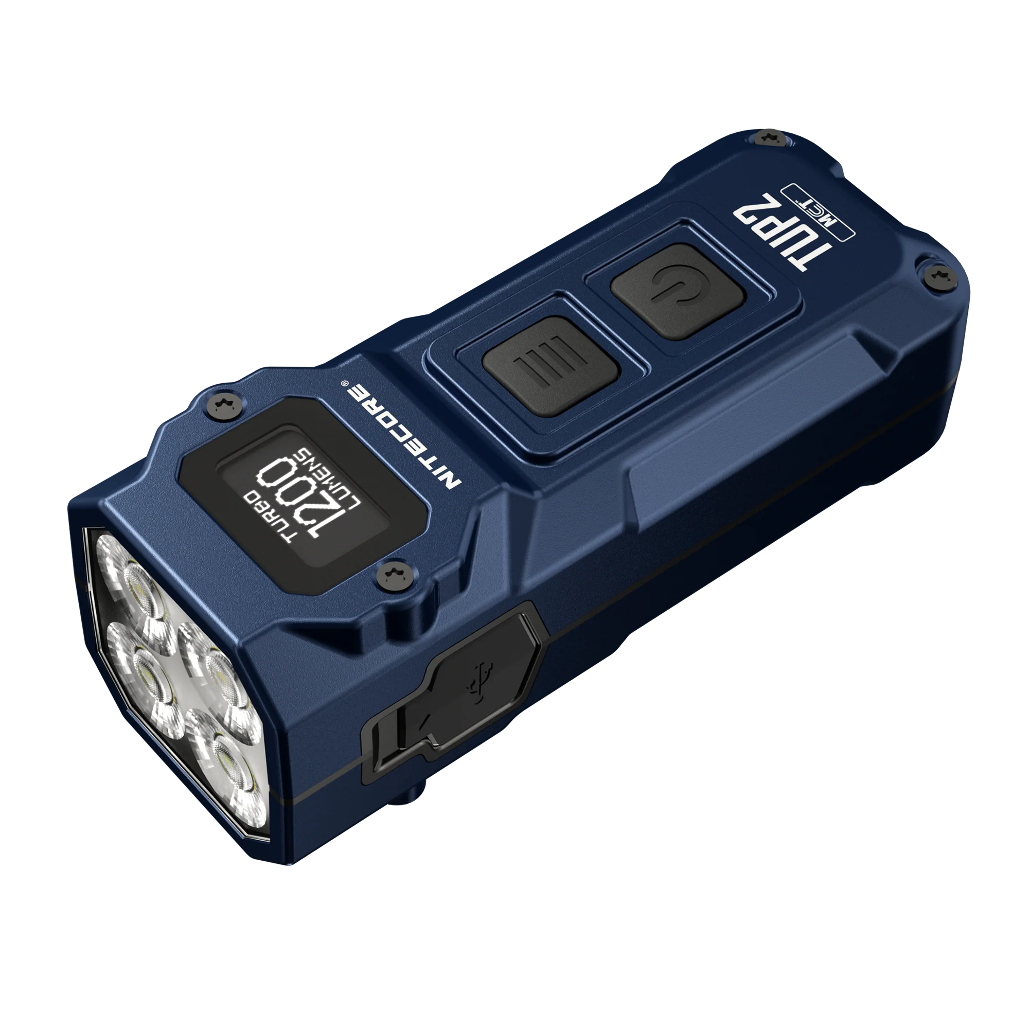 Nitecore TUP2 1200 Lumen MCT Rechargeable Keychain EDC Flashlight - Image 3