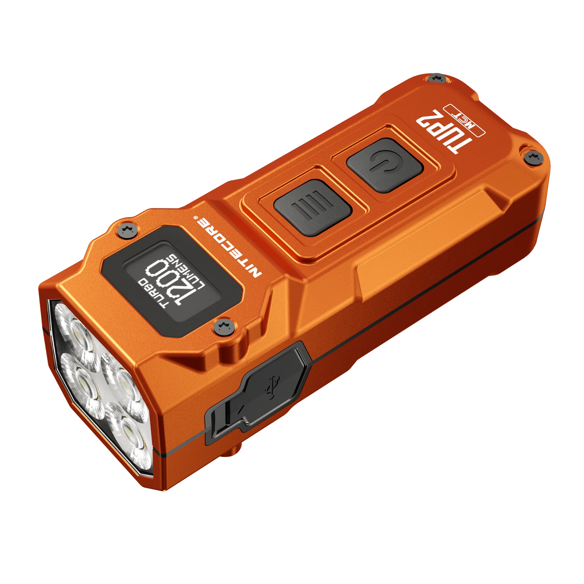 Nitecore TUP2 1200 Lumen MCT Rechargeable Keychain EDC Flashlight - Image 4